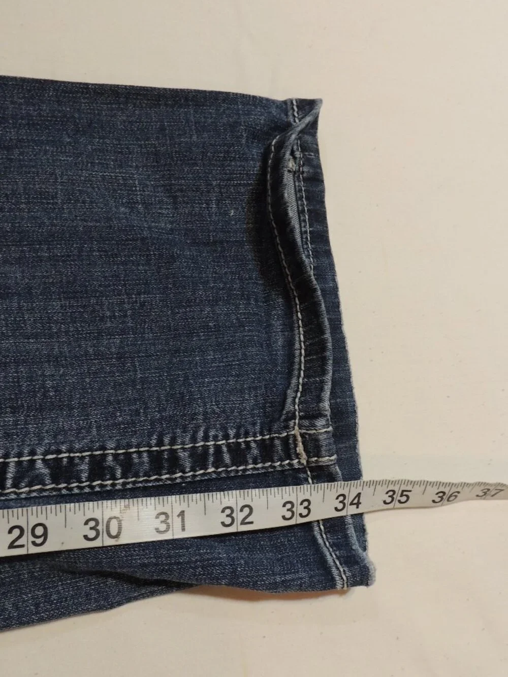 Miss Me Mid Rise Bootcut Jeans Woman 29 Pockets Bling Bling Denim Blue Jeans